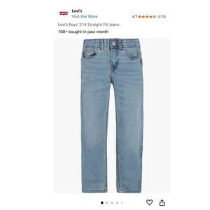 Levi's Boys, NWT 12